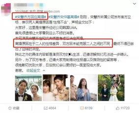 双宋离婚韩网爆料视频,真相与争议交织